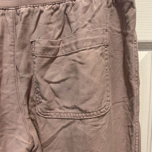 Maurices Weekender Dusty Blush Purple Crop Lyocell Ankle Pants Joggers Size 8 - Picture 9 of 12